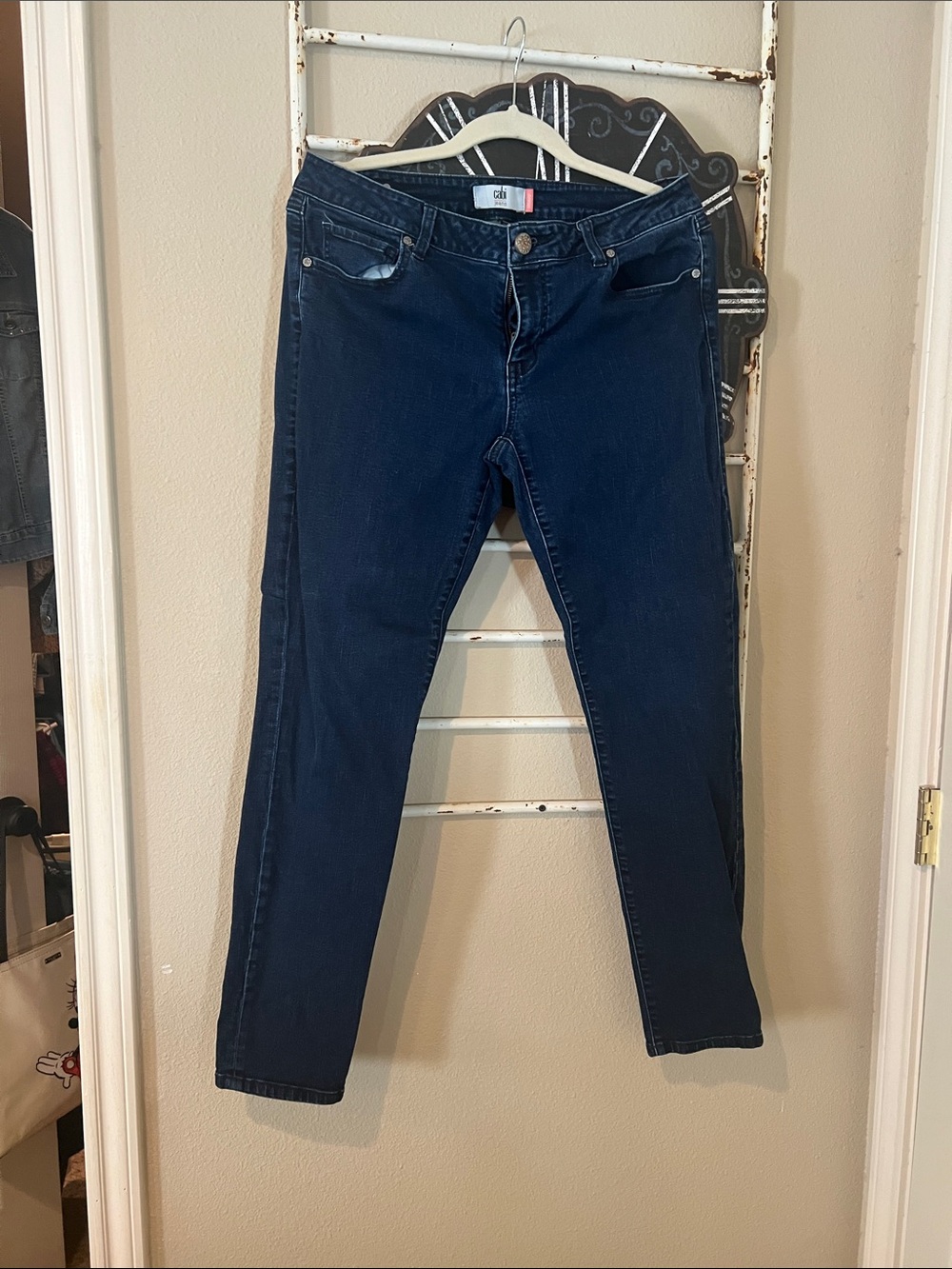 CAbi Indigo Stretch Skinny Jeans